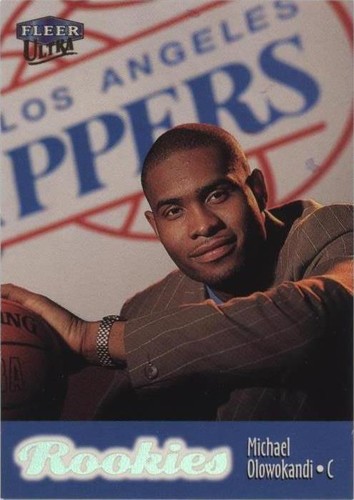 1998/99 FLEER BRILLIANTS MICHAEL OLOWOKANDI RC #101 LOS 1998/99 FLEER BRILLIANTS MICHAEL OLOWOKANDI RC #101 LOS