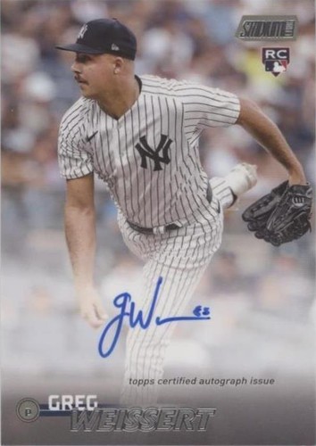 2023 Topps Stadium Club - Greg Weissert #SCBA-GW