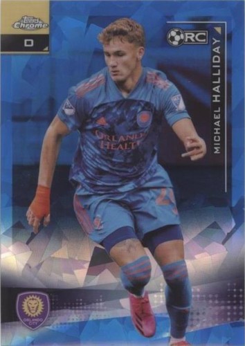 2021 Topps Chrome MLS Sapphire Edition Michael Halliday #130