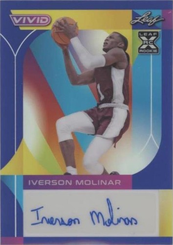 2022-23 Leaf Vivid - Iverson Molinar #BA-IM1