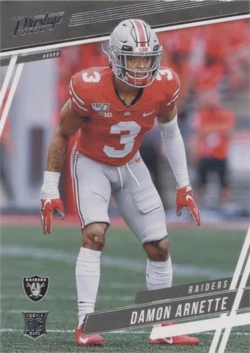 2020 Panini Prestige Damon Arnette #228