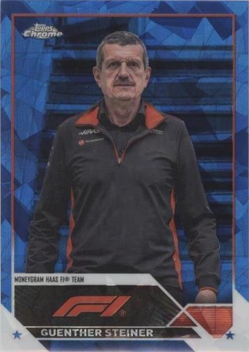 2023 Topps Chrome Sapphire Edition Formula 1 - Günther Steiner #101