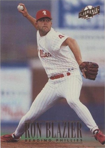 1996 Fleer Excel - Ron Blazier #195