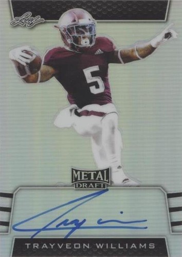 2019 Leaf Metal Draft Trayveon Williams #BA-TW1