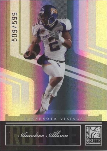 2007 Donruss Elite Aundrae Allison #112