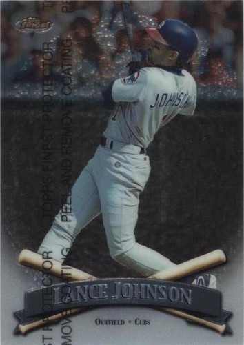 1998 Topps Finest - Lance Johnson #139