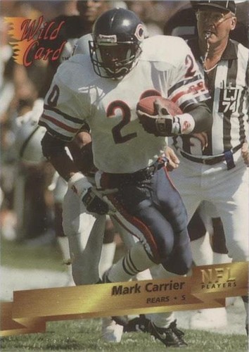 1993 Wild Card Mark Carrier #11