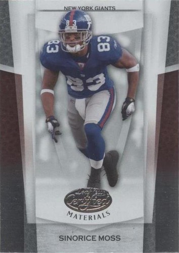 2007 Leaf Certified Materials Sinorice Moss #11