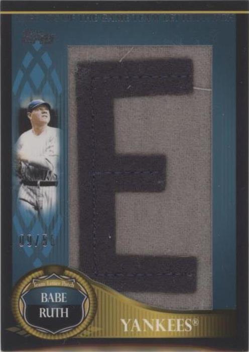 2009 Topps Updates & Highlights - Babe Ruth #LGTLP-BR2