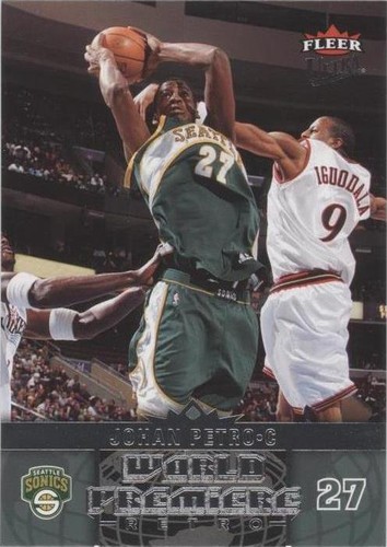 2006-07 Fleer Ultra - Johan Petro #188