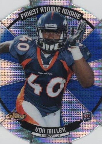 2011 Topps Finest Von Miller #FAR-VM