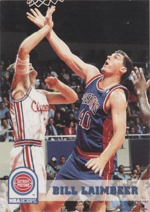 1993-94 NBA Hoops - Bill Laimbeer #62