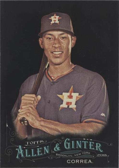 2016 Topps Allen & Ginter X - Carlos Correa #56