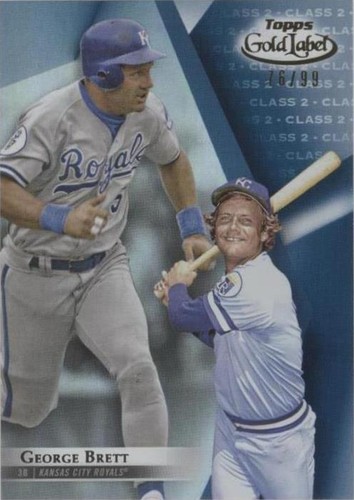2018 Topps Gold Label - George Brett #50