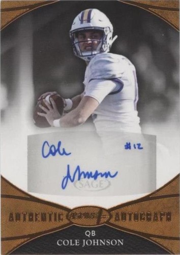 2022 Sage Aspire Cole Johnson #ASP-CJ