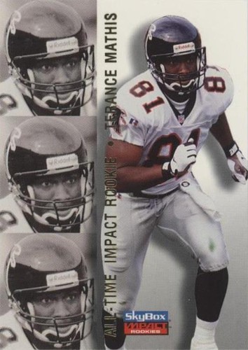 1996 Skybox Impact Rookies Terance Mathis #91
