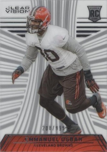 2016 Panini Clear Vision Emmanuel Ogbah #107