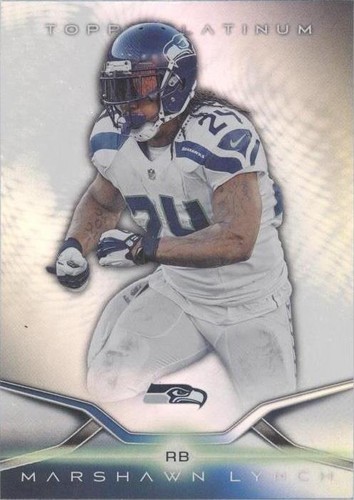 2014 Topps Platinum Marshawn Lynch #62