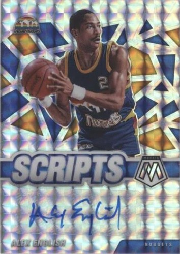 2020-21 Panini Mosaic - Alex English #SC-AEN