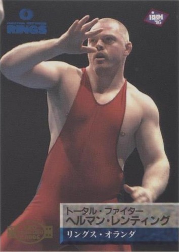 1995 BBM Pro Wrestling - Herman Renting #78