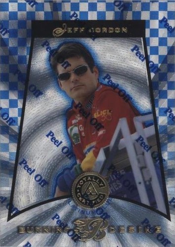 1997 Pinnacle Totally Certified - Jeff Gordon #89