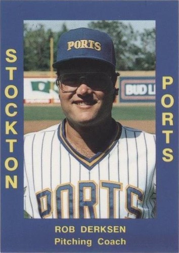 1988 Cal League California League - Rob Derksen #201