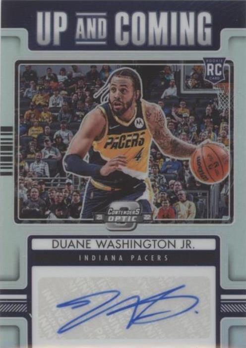 2021-22 Panini Contenders Optic - Duane Washington Jr. #UCA-DWJ
