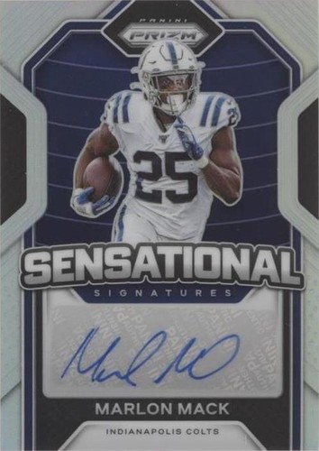 2020 Panini Prizm Marlon Mack #57