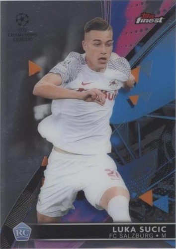 2021-22 Topps Finest UCL Luka Sucic #55