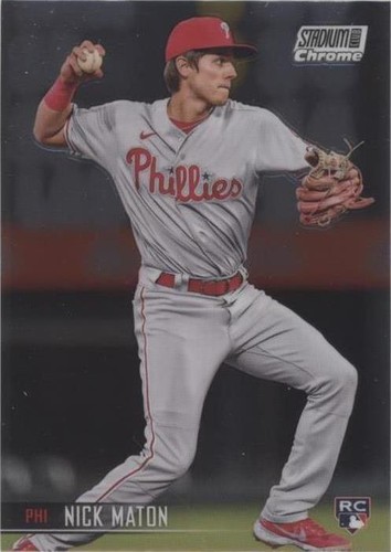 2021 Topps Stadium Club Chrome - Nick Maton #357