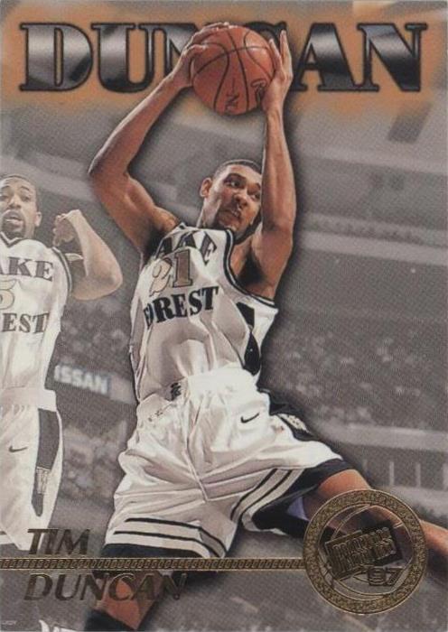 1997 Press Pass - Tim Duncan #45