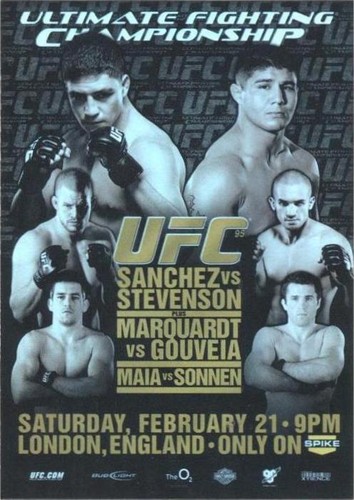 2009 Topps UFC - Diego Sanchez Joe Stevenson #FPR-UFC95