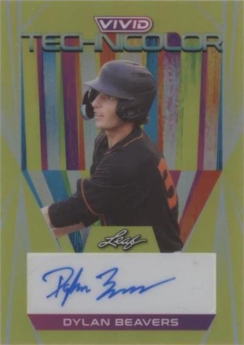 2022 Leaf Vivid - Dylan Beavers #T-DB1
