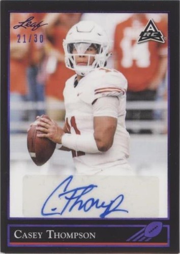 2021 Leaf Memories Casey Thompson #BG-CT1