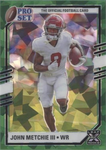 2022 Leaf Pro Set Draft John Metchie III #PSB-JM1