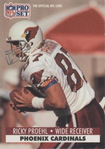1991 Pro Set Ricky Proehl #626