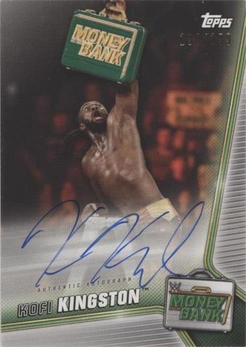 2019 Topps WWE Money in the Bank - Kofi Kingston #A-KK