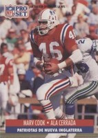 1991 Pro Set Spanish Marv Cook #147