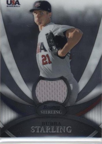 2010 Bowman Sterling - Bubba Starling #USAR-17