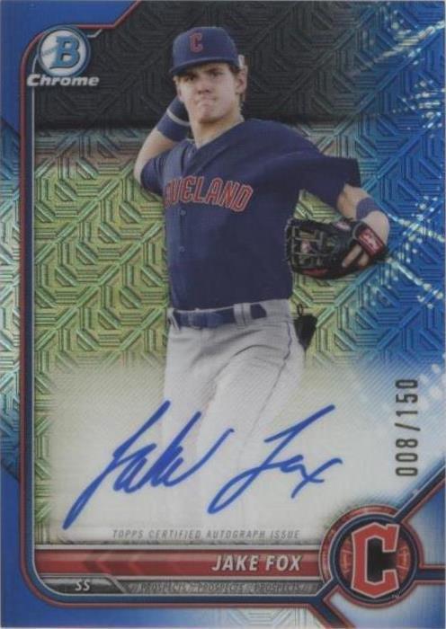 2022 Bowman Chrome - Jake Fox #CPA-JF