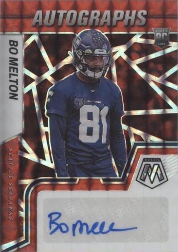 2022 Panini Mosaic Bo Melton #RAM-BM