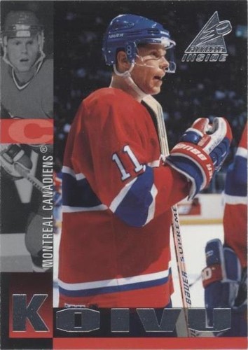 1997-98 Pinnacle Inside - Saku Koivu #13