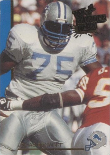 1991 Action Packed The All-Madden Team Lomas Brown #7