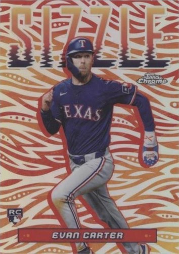 TOPPS 以外　 EVAN CARTER 2024 Topps Update #US58 Evan Carter Rookie RC Texas Rangers