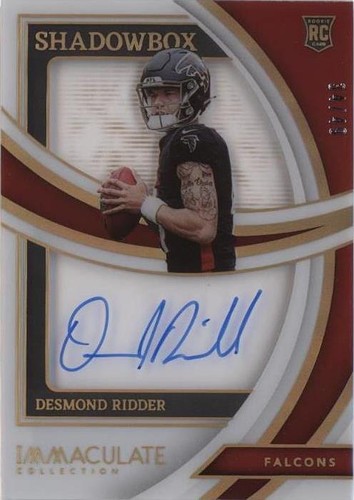 2022 Panini Immaculate Collection Desmond Ridder #RSH-DRI