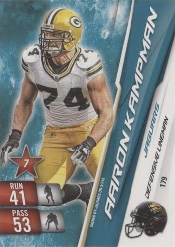 2010 Adrenalyn XL Aaron Kampman #179