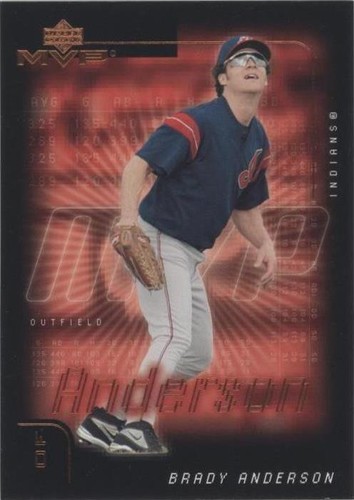 2002 Upper Deck MVP - Brady Anderson #40