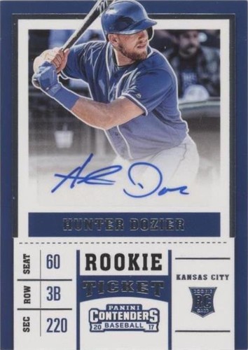 2017 Panini Chronicles - Hunter Dozier #47