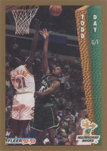 1992-93 Fleer - Todd Day #372