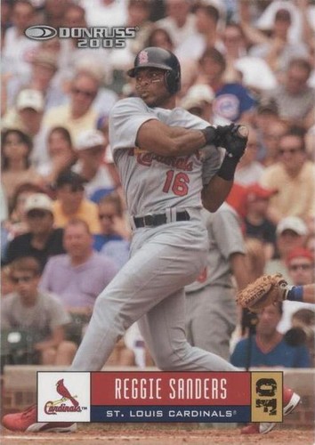 2005 Donruss - Reggie Sanders #341